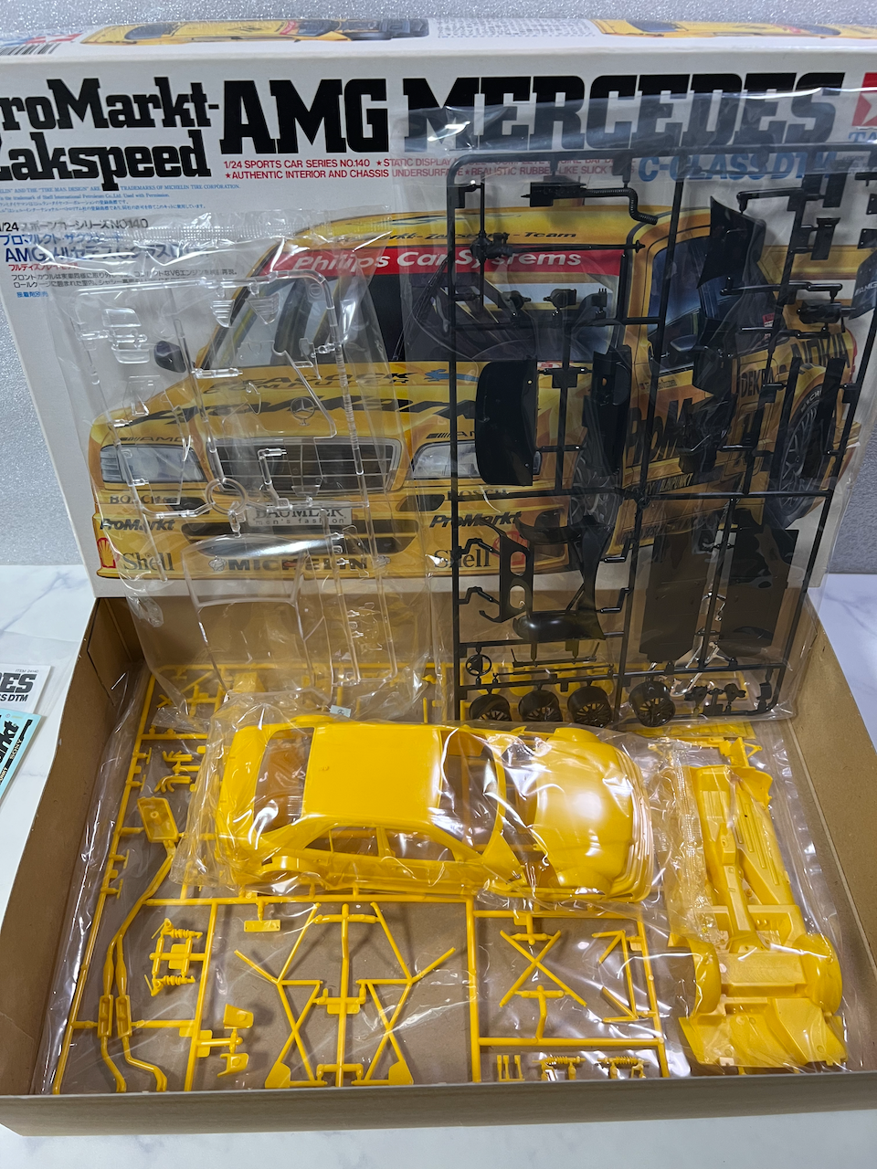 Tamiya 1/12 ProMarkt Zakspeed AMG MERCEDES C-CLASS DTM Pastic Model Kit