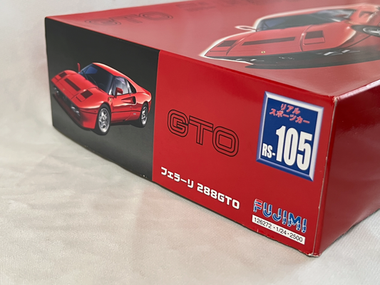 Fujimi 1/24 FERRARI 288 GTO real sports car series RS-105 Plastic Model Kit