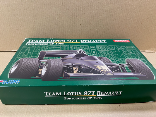 Fujimi 1/20 TEAM LOTUS 97T RENAULT PORTUGUESE GP 1985 Plastic Model Kit