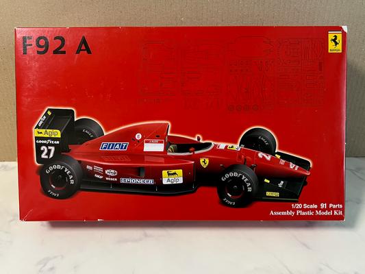 Fujimi 1/20 Ferrari F92A 1992 F-1GP Plastic Model Kit