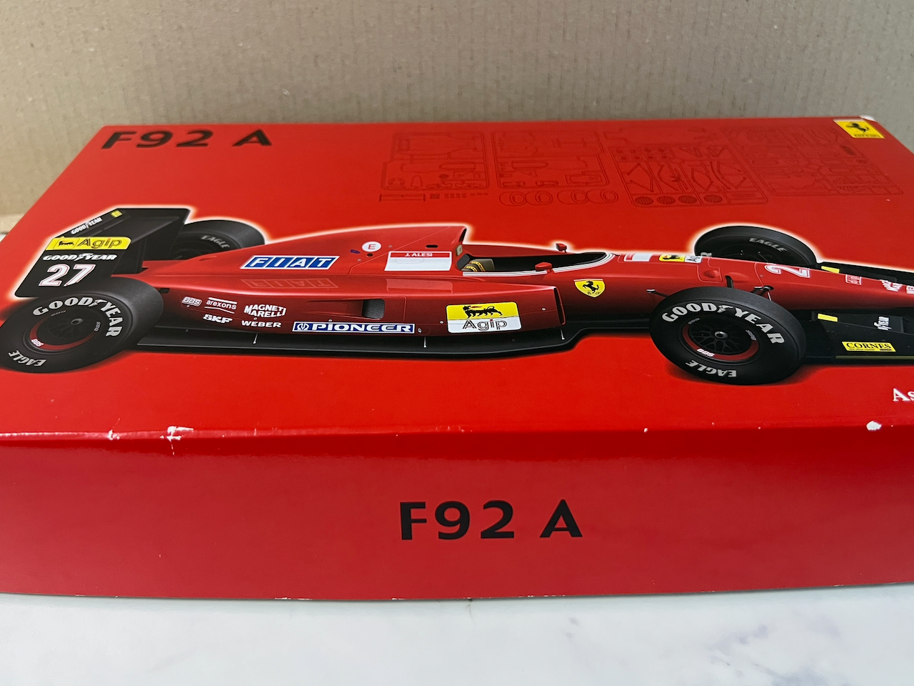 Fujimi 1/20 Ferrari F92A 1992 F-1GP Plastic Model Kit