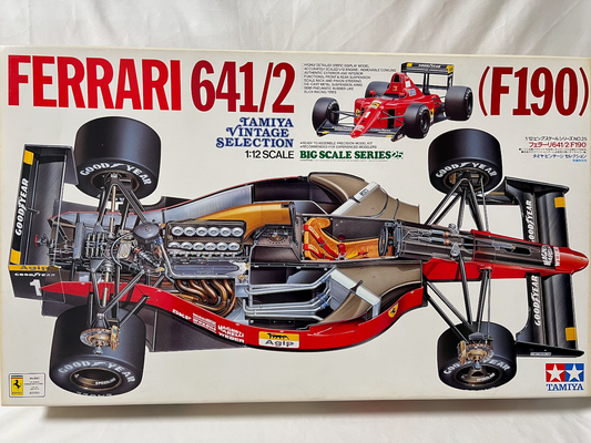Tamiya 1/12 Ferrari 641/2 Big Scale Series #1 Prost #2 Mansell Plastic Model Kit
