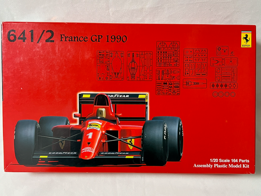Fujimi 1/20 Ferrari 641/2 1990 F-1GP Plastic Model Kit