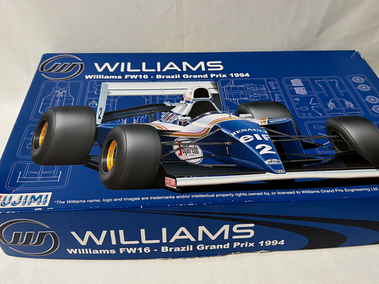 Fujimi 1/20 Williams Renault FW16 Brazil GP 1994 Plastci Model Kit