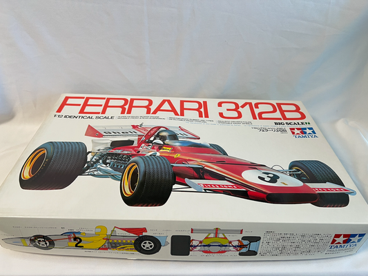 Tamiya 1/12 FERRARI 312B Big Scale Series 7 Plastic Model Kit