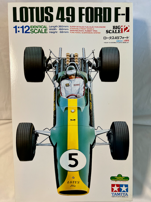 Tamiya 1/12 LOTUS 49 FORD F-1 Big Scale 12 Plastic Model Kit