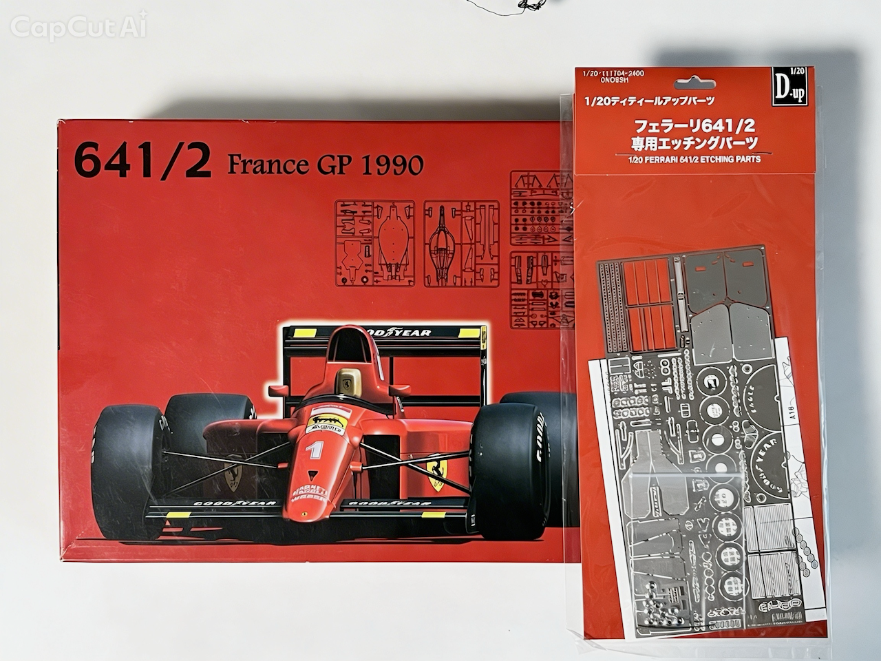 Fujimi 1/20 Ferrari 641/2 1990 F-1GP Plastic Model Kit (+ Option)