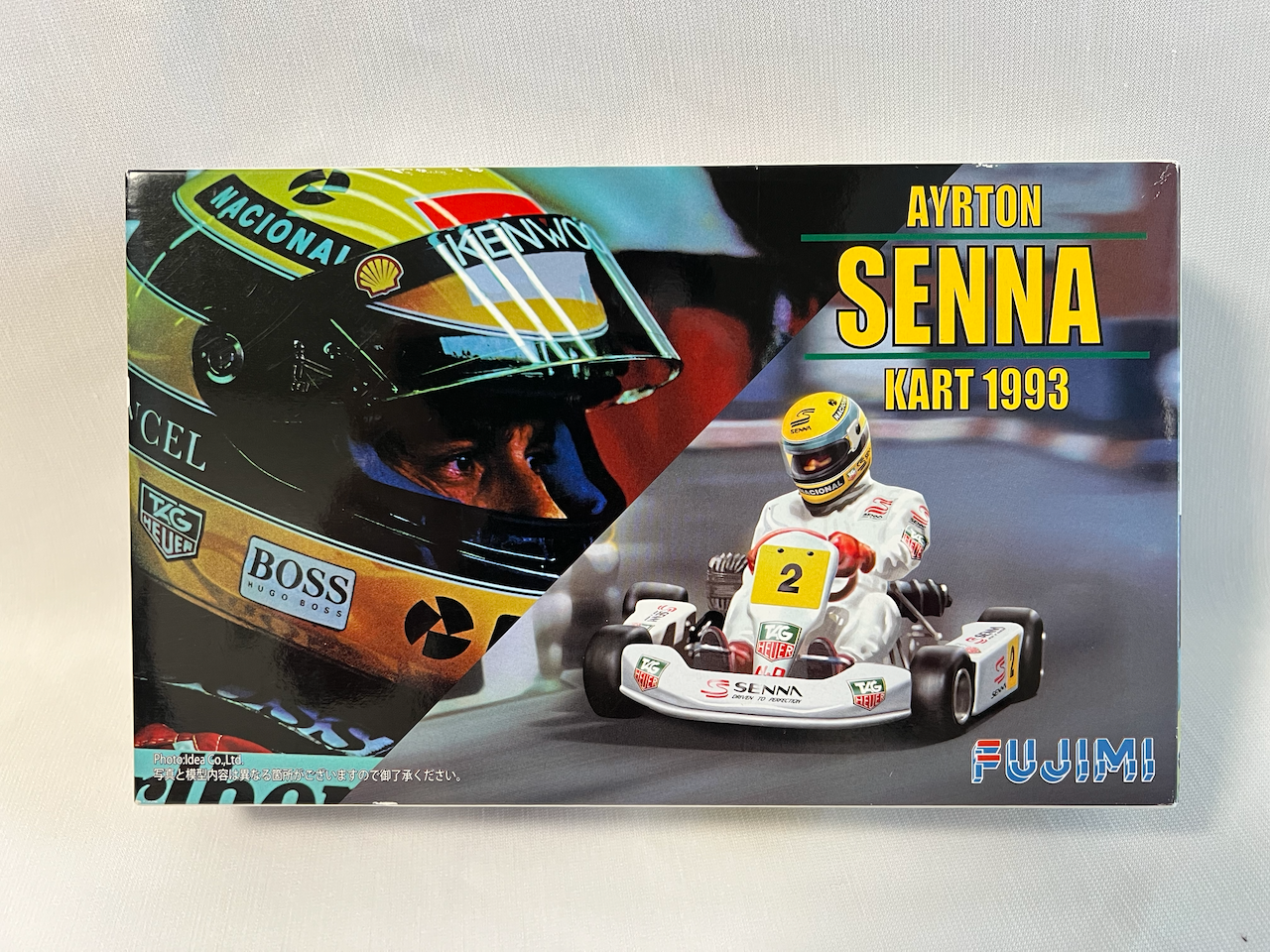 Fujimi 1/20 AYRTON SENNA KART 1993 KART-2 Plastic Model kit