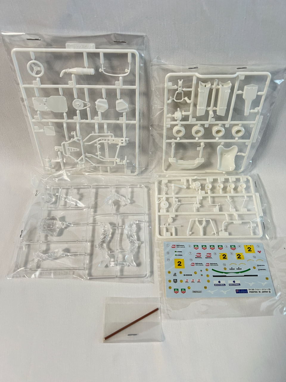 Fujimi 1/20 AYRTON SENNA KART 1993 KART-2 Plastic Model kit